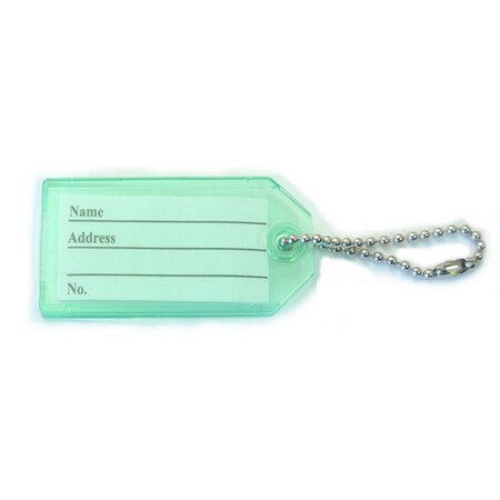 Midwest Fastener Blue Chain Key Tags with Chains 5PK 35541